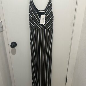 LUSH Striped Maxi Dress